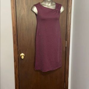 Ashley Stewart Black Pink Size 12 Dress